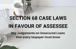 Section 68 Case Laws in Favour of Assessee