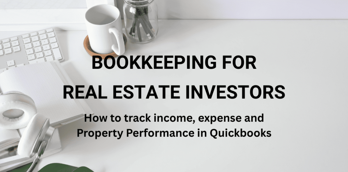 Bookkeeping for real estate investors